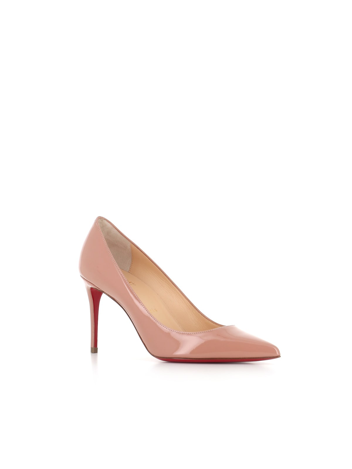 Shop Christian Louboutin Décolletè Kate 85 In Nude