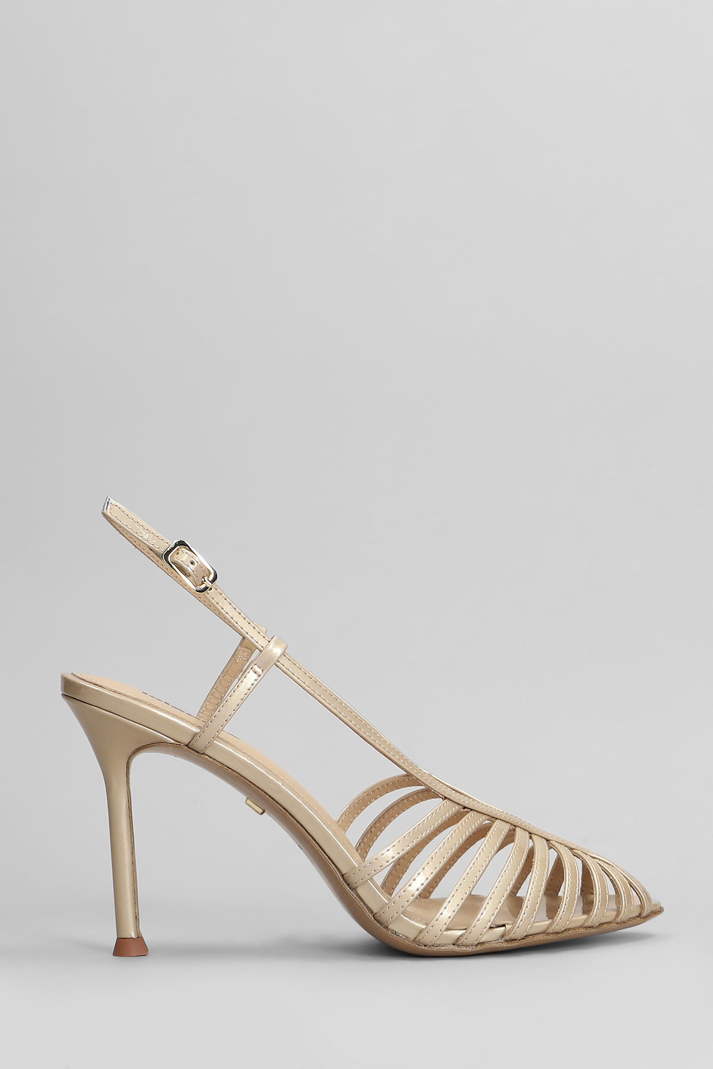 Diana 95 Sandals In Powder Leather