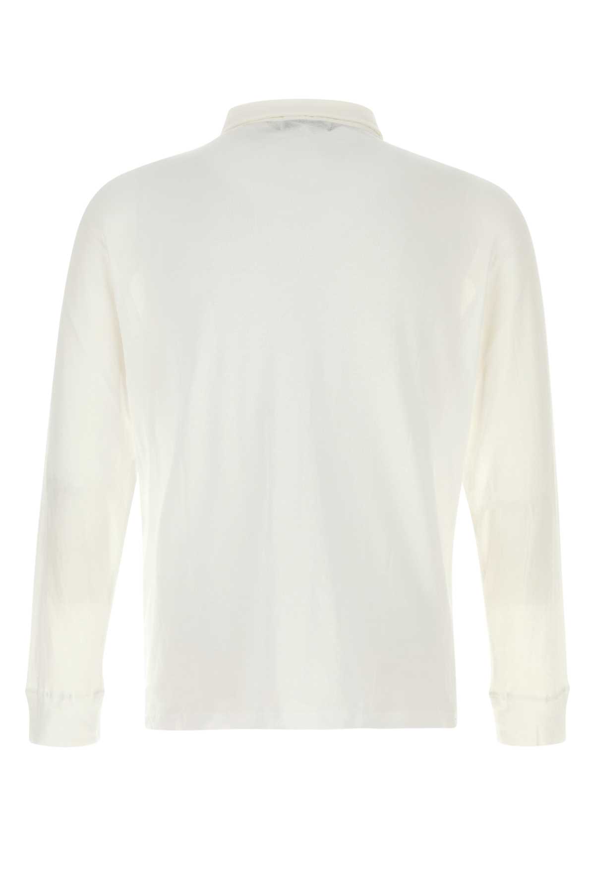 Gimaguas Cotton Tristan Polo Shirt In White