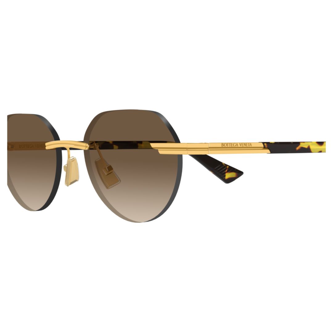 Bottega Veneta Glaze Rimless Sunglasses