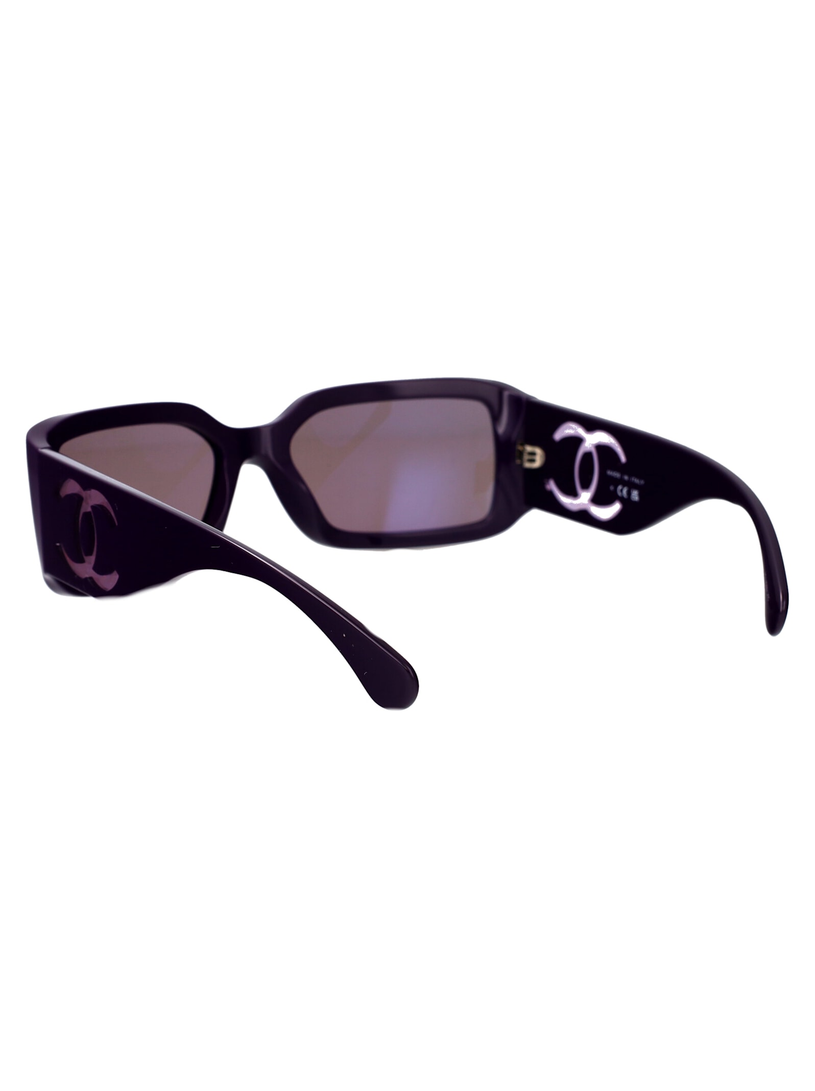 Pre-owned Chanel 0ch5526 Sunglasses In 175853 Violet