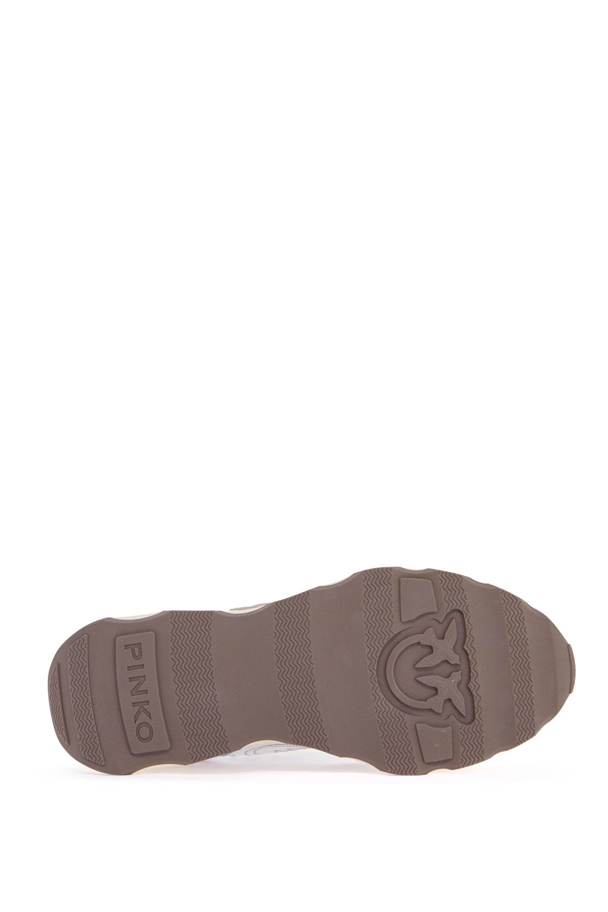 Shop Pinko . Zoe Sneakers In Sand (beige)