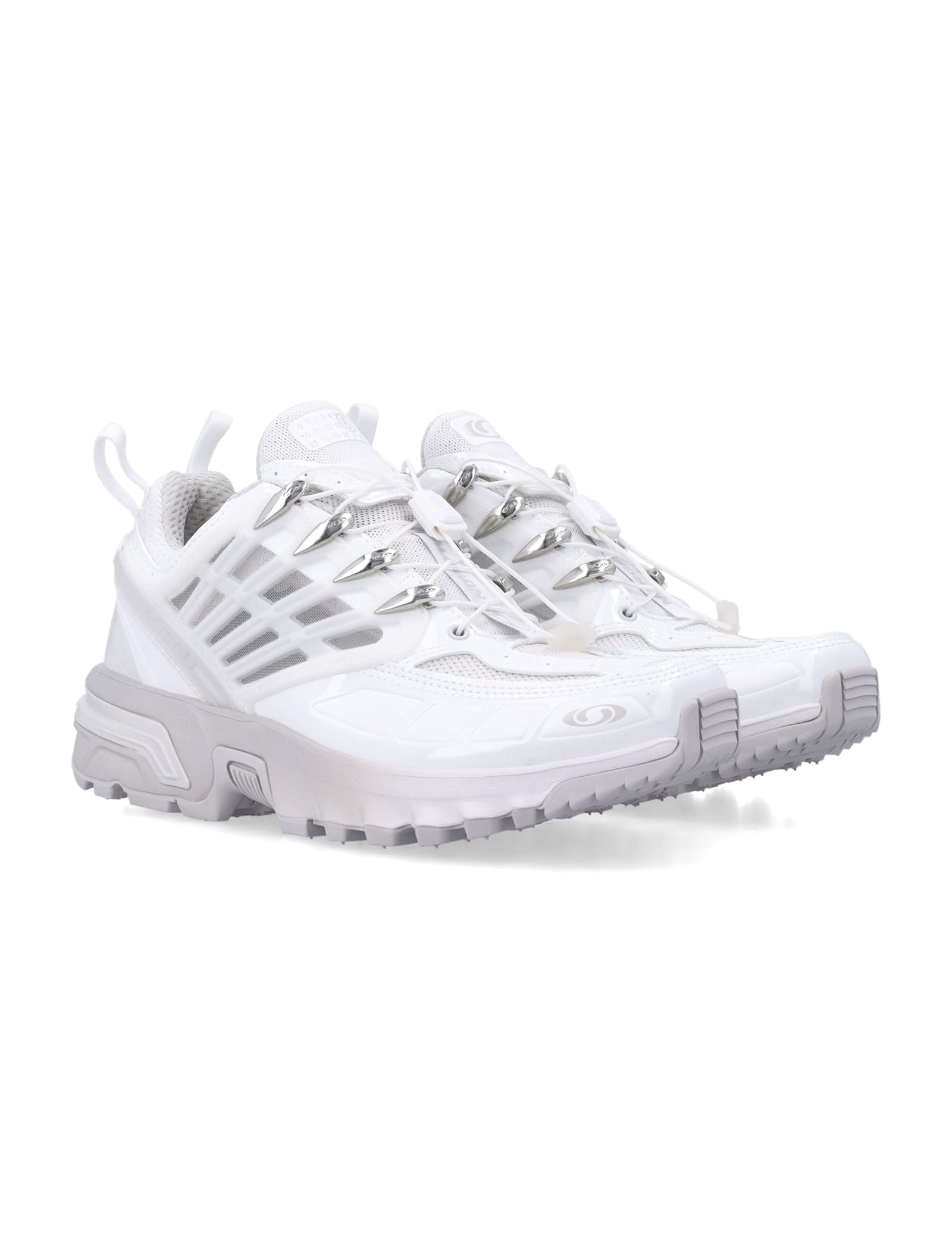 Mm6 Maison Margiela X Salomon Acs Pro Sneakers In White