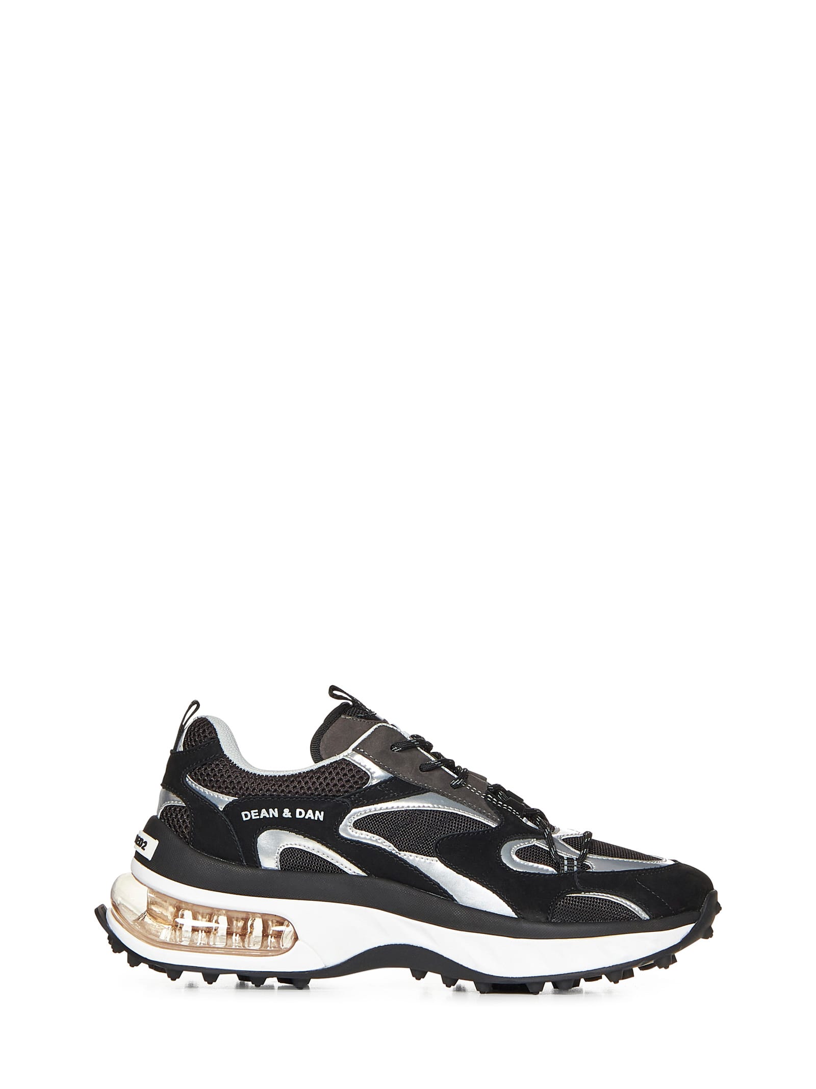 Shop Dsquared2 Bubble Sneakers In Black