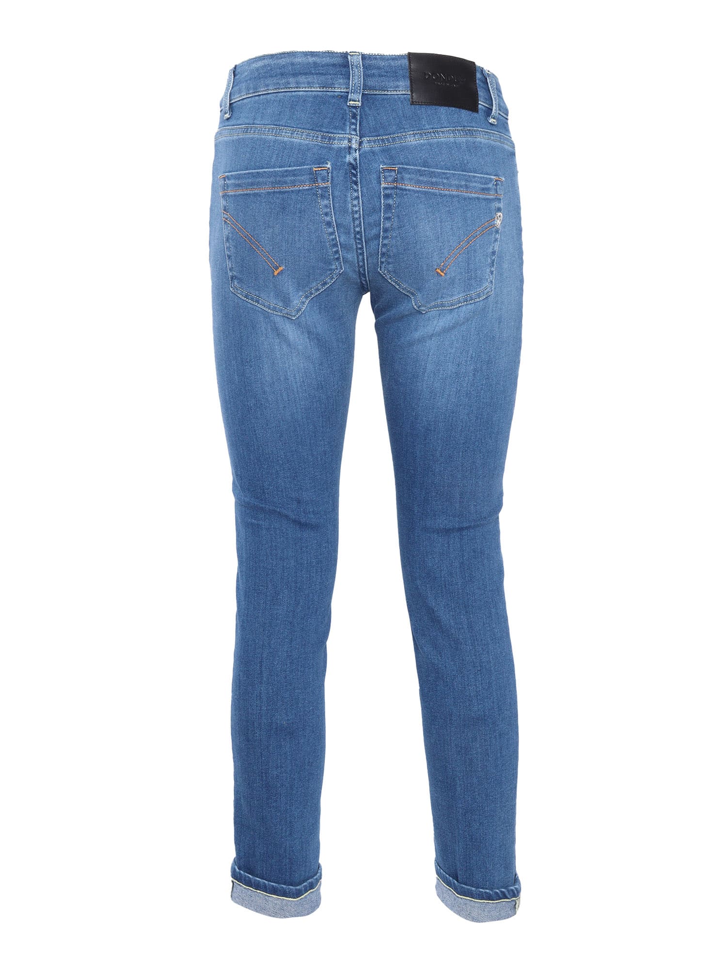 Shop Dondup Blue 5-pocket Jeans