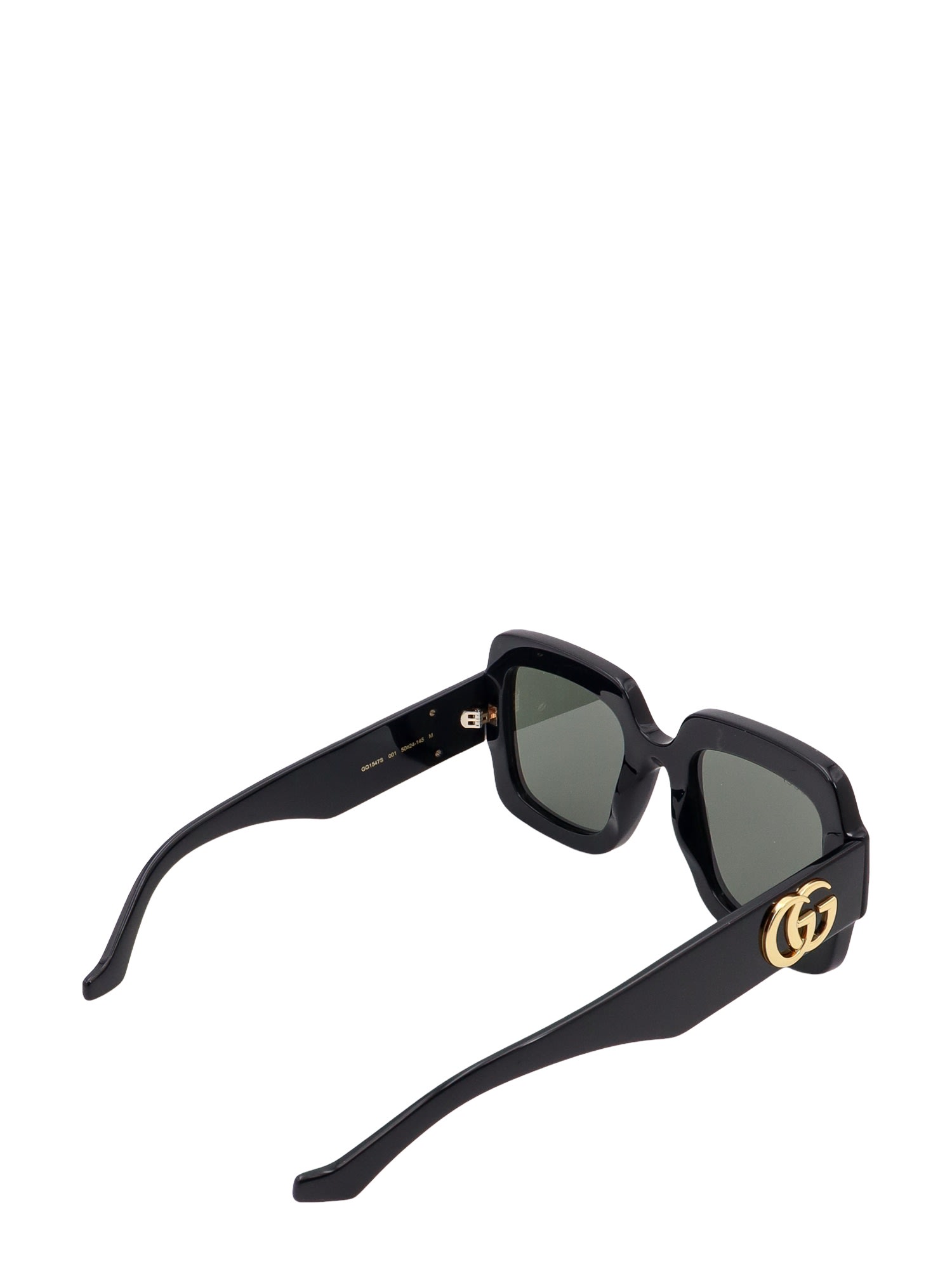 Shop Gucci Doppia G Sunglasses In Black