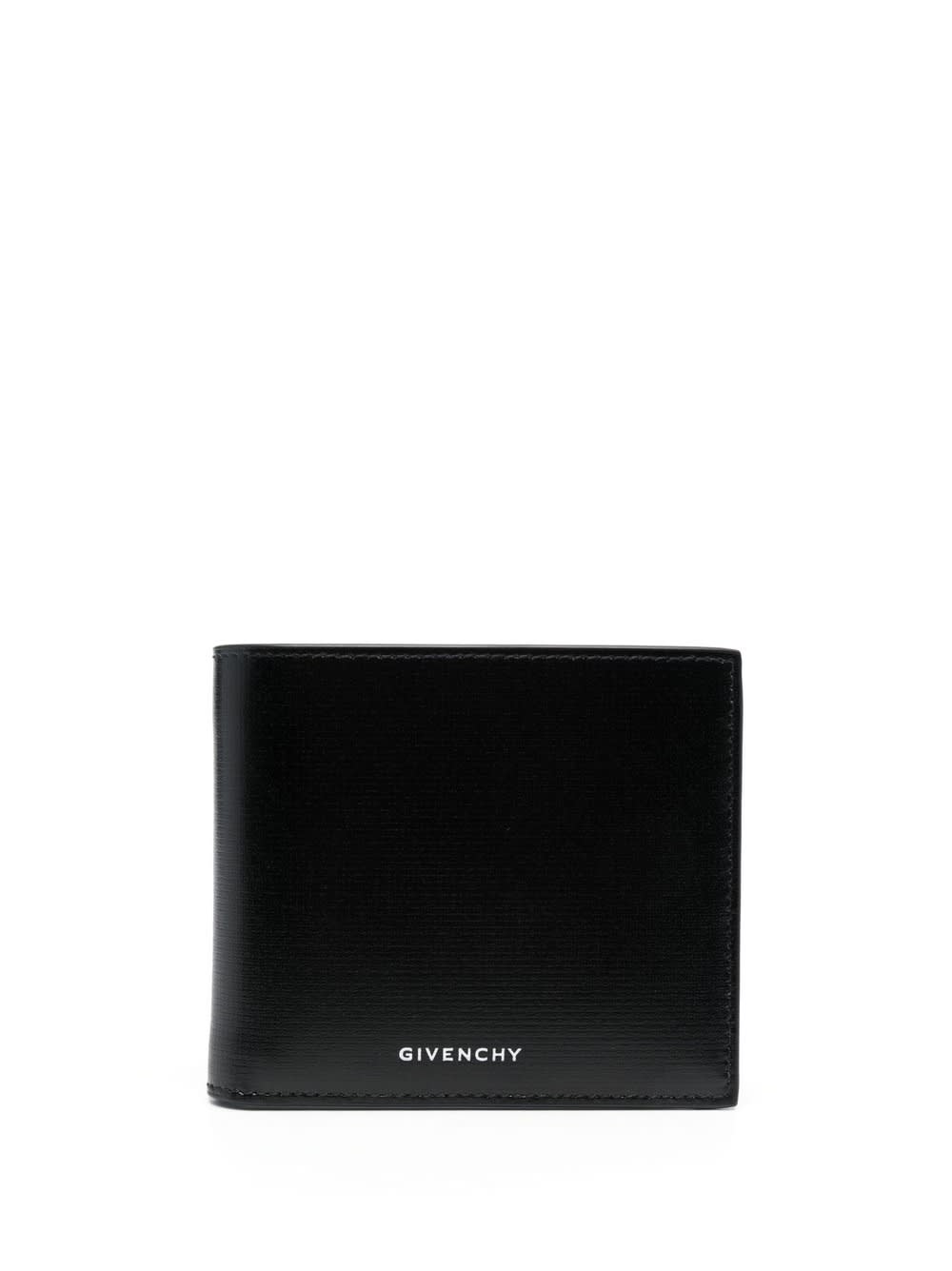 Shop Givenchy Wallet In Black Classique 4g Leather