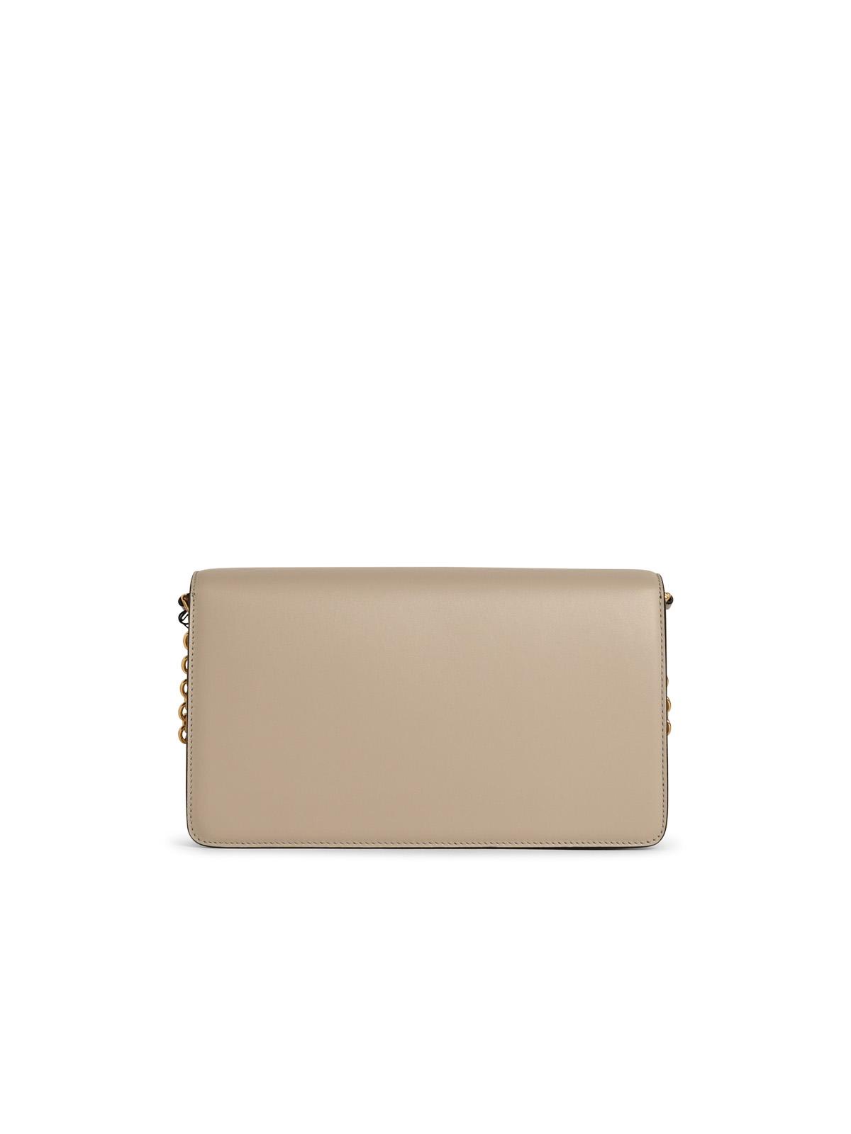 Shop Furla Leather Shoulder Strap In Yellow