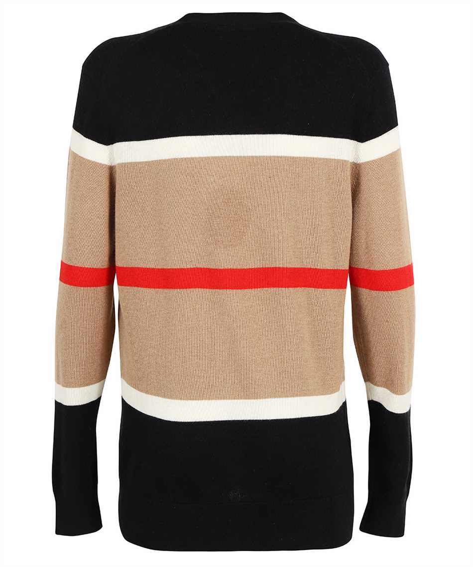 Burberry Cardigan With Striped Pattern In Multi