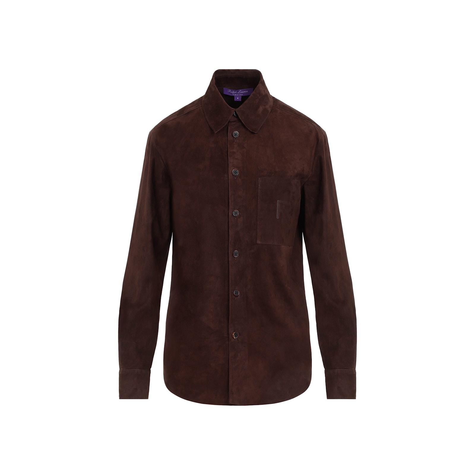 Shop Ralph Lauren Tyler Ls Shirt In Mocha