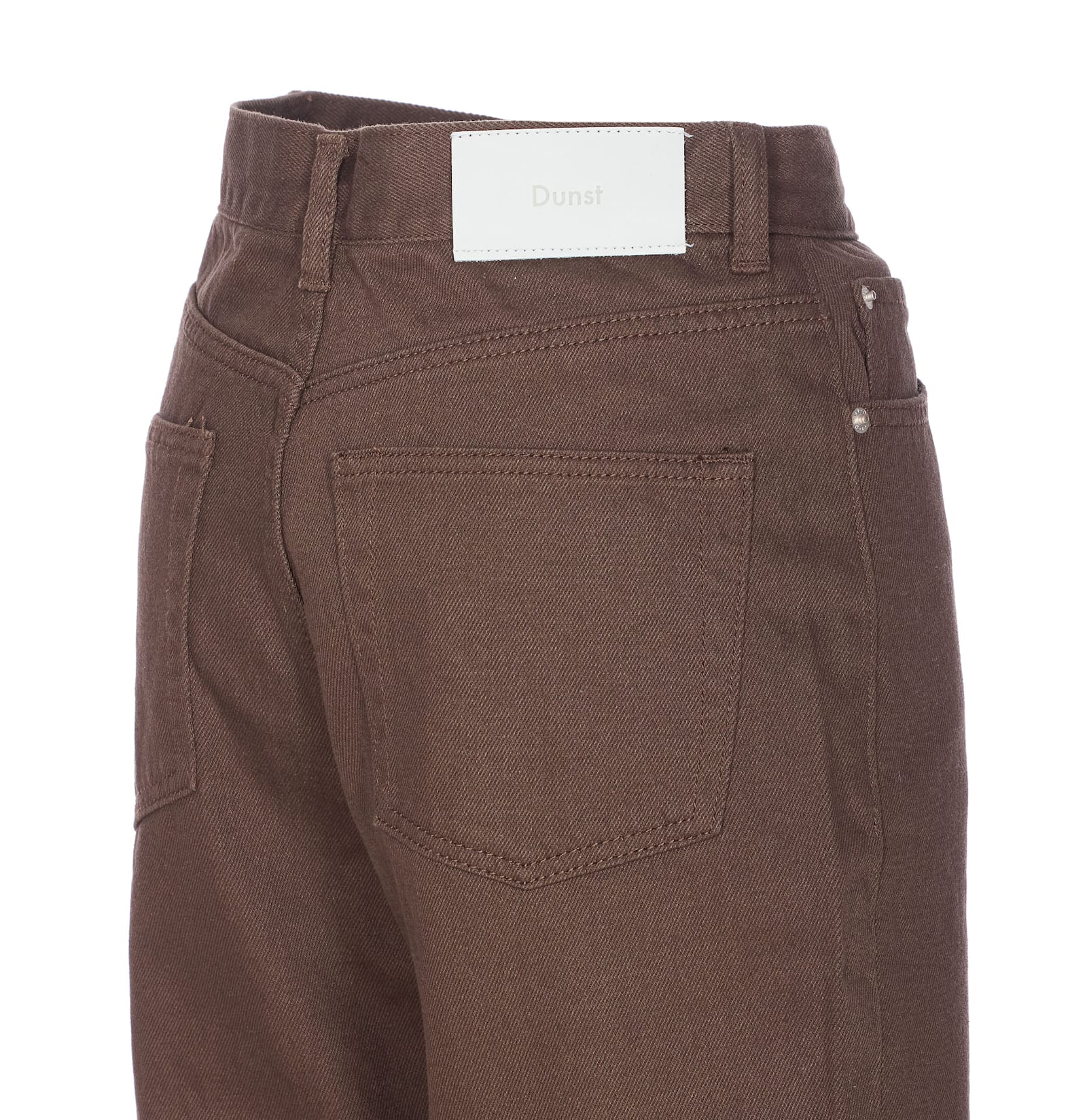 Dunst Essentiel Straight Jeans In Brown