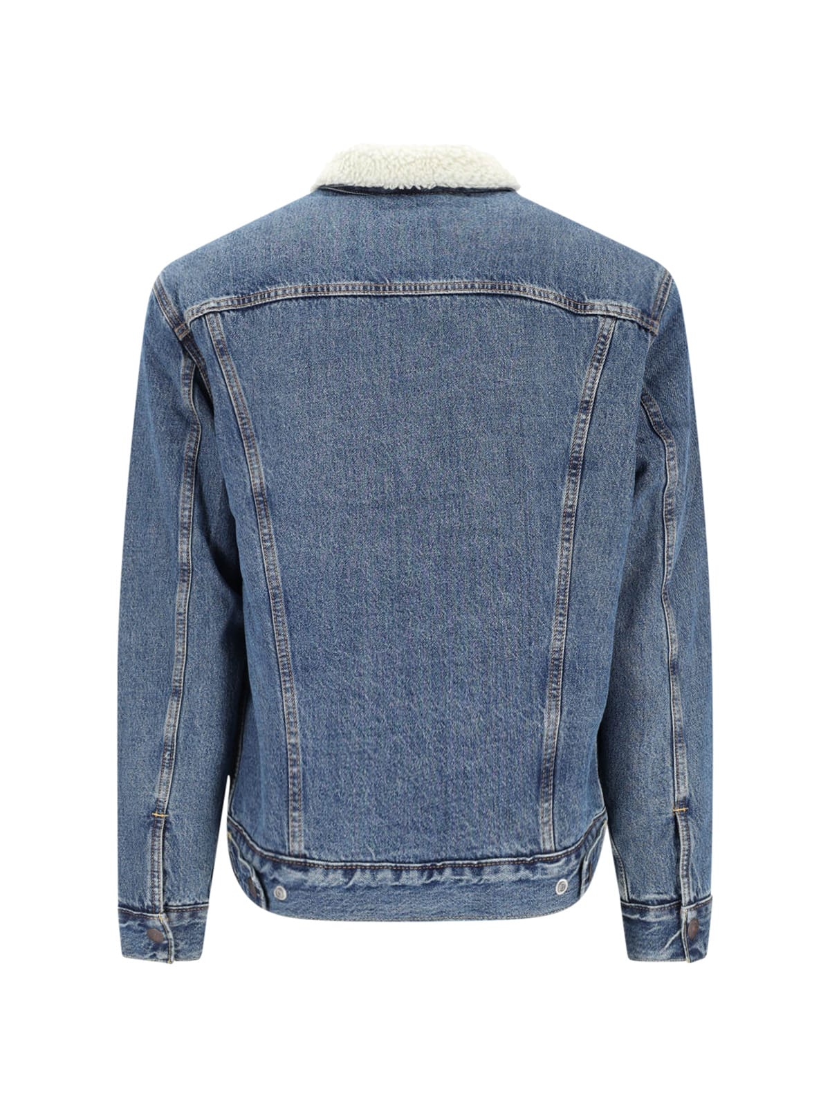 Levi's Sherpa Jacket In Blue
