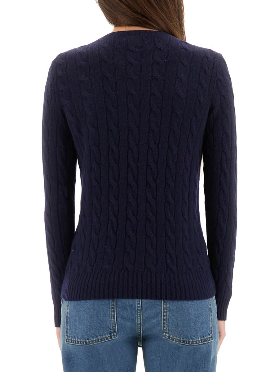 Polo Ralph Lauren Cable-knit In Blue