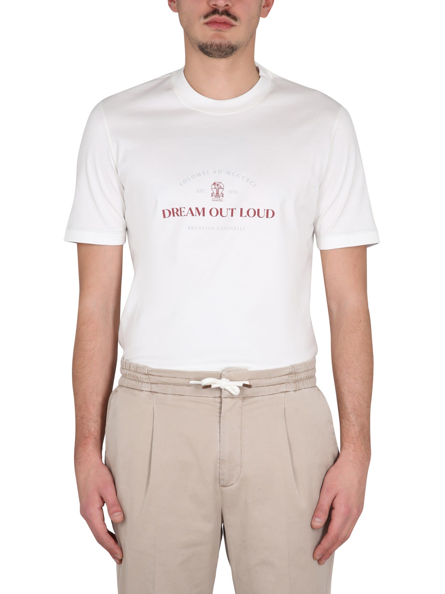 Brunello Cucinelli T-shirt With Logo