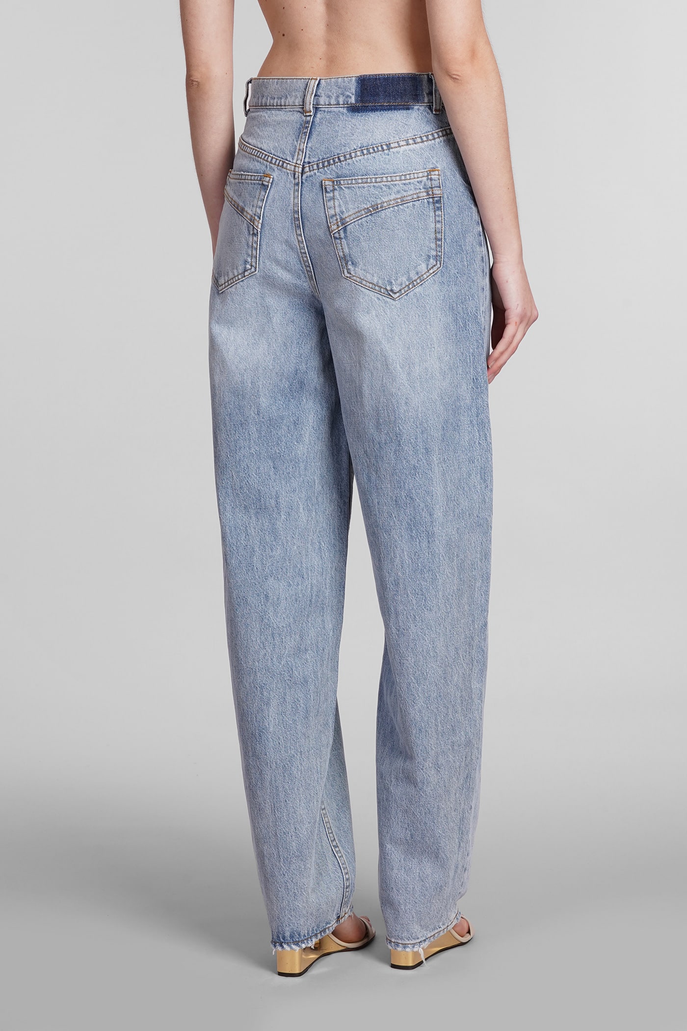 Shop Zimmermann Jeans In Blue Denim