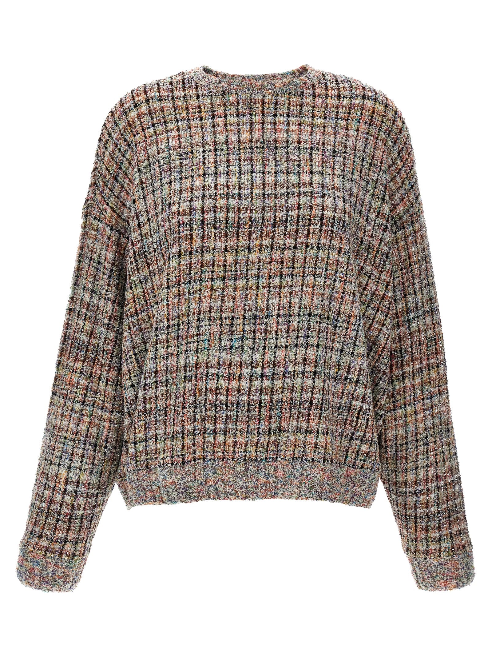 Shop Missoni Sequin Bouclé Sweater In Multicolor