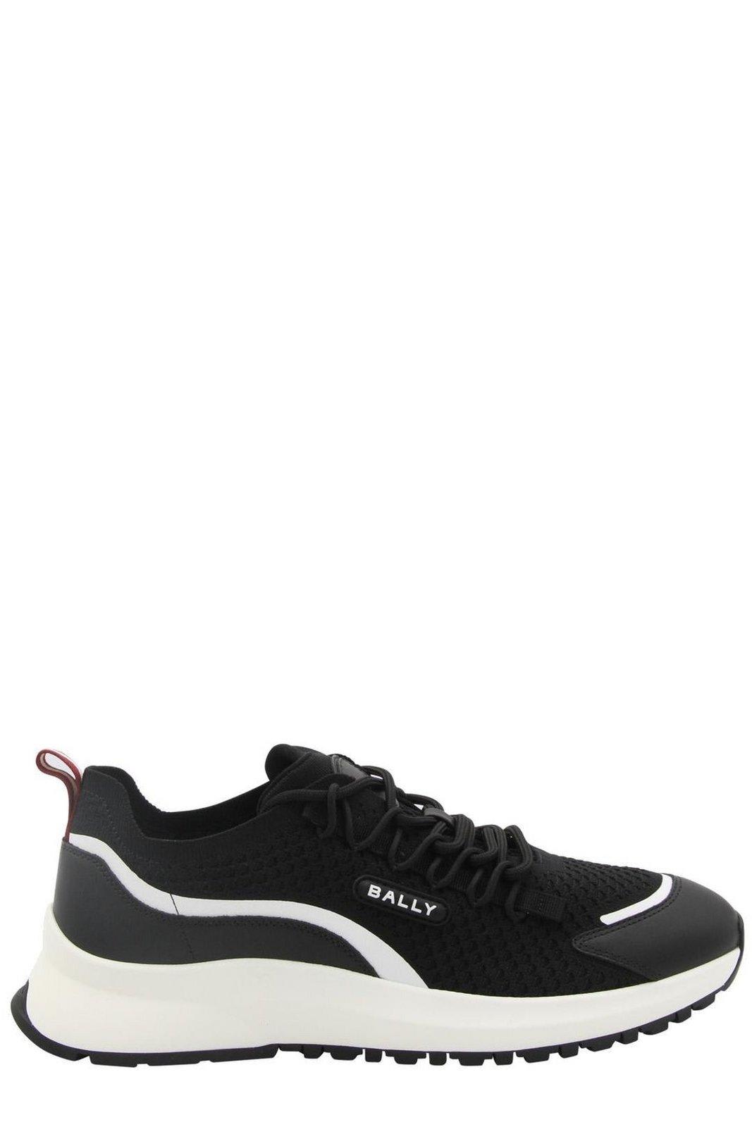 Bally Logo Patch Lace-up Sneakers