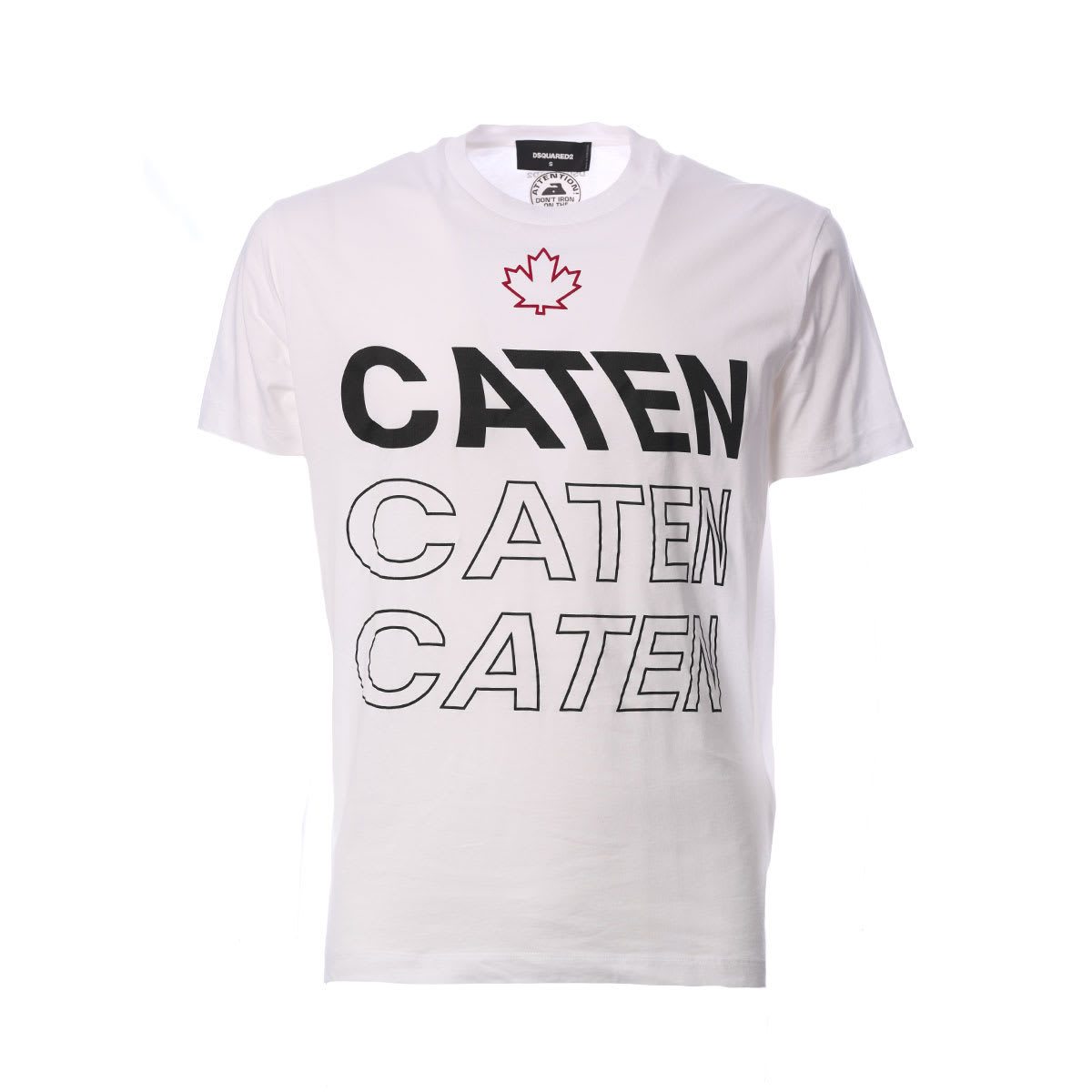 Dsquared2 Caten Printed T-shirt In White