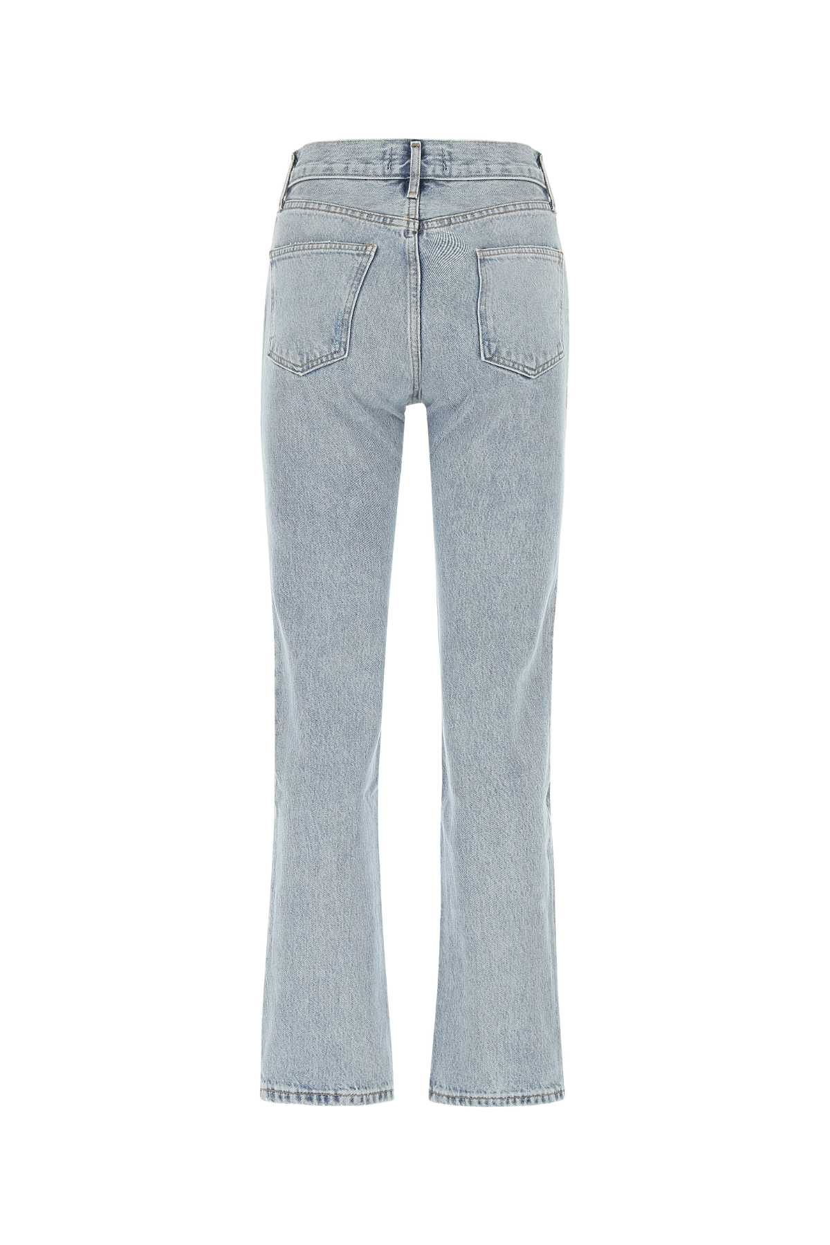 Shop Agolde Denim Lana Jeans In Ficto
