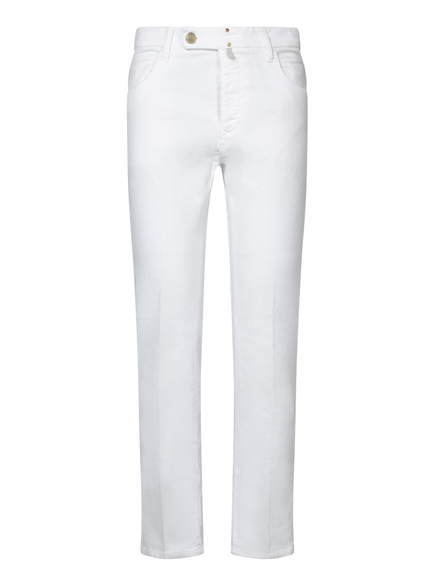 White Tailored Trousers