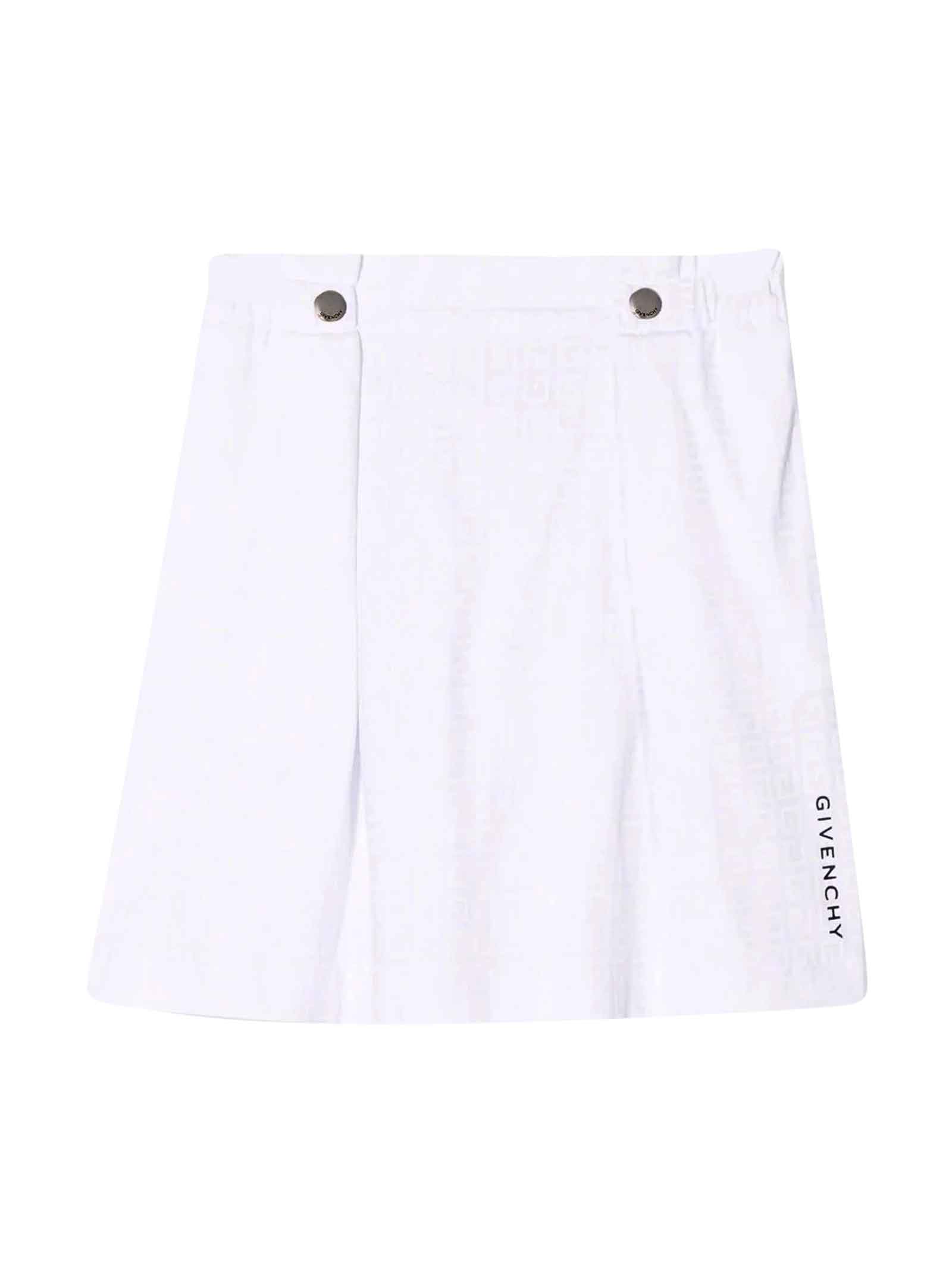 Givenchy White Girl Skirt