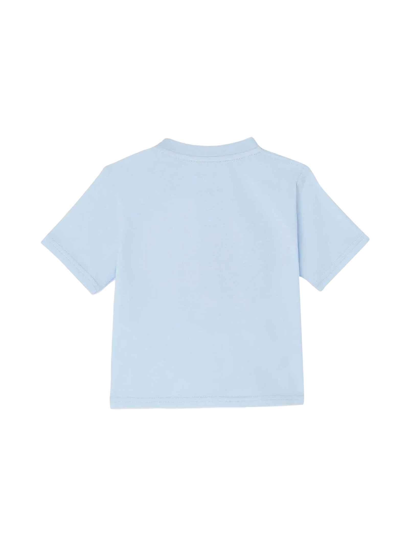 Shop Burberry Blue T-shirt Baby Boy