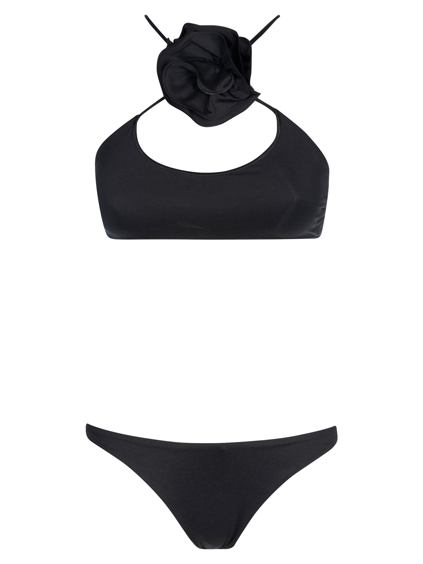 Shop La Reveche Petra Two-piece Bikini In Black