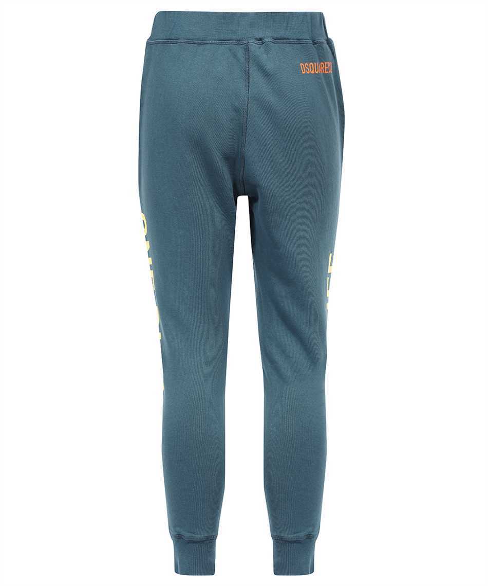 Dsquared2 Logo Print Sweatpants In Green