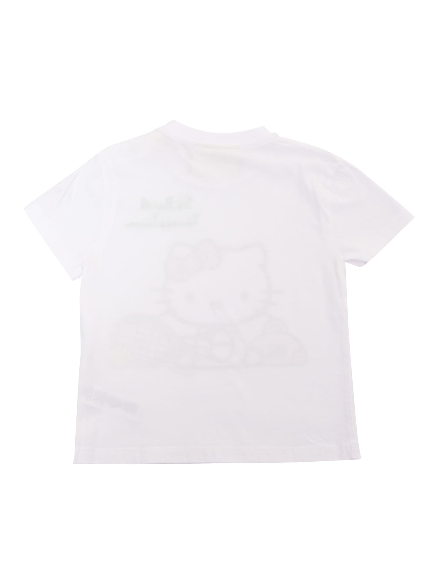 Mc2 Saint Barth Elly-hello Kitty Sb Tennis 01 Emb In White
