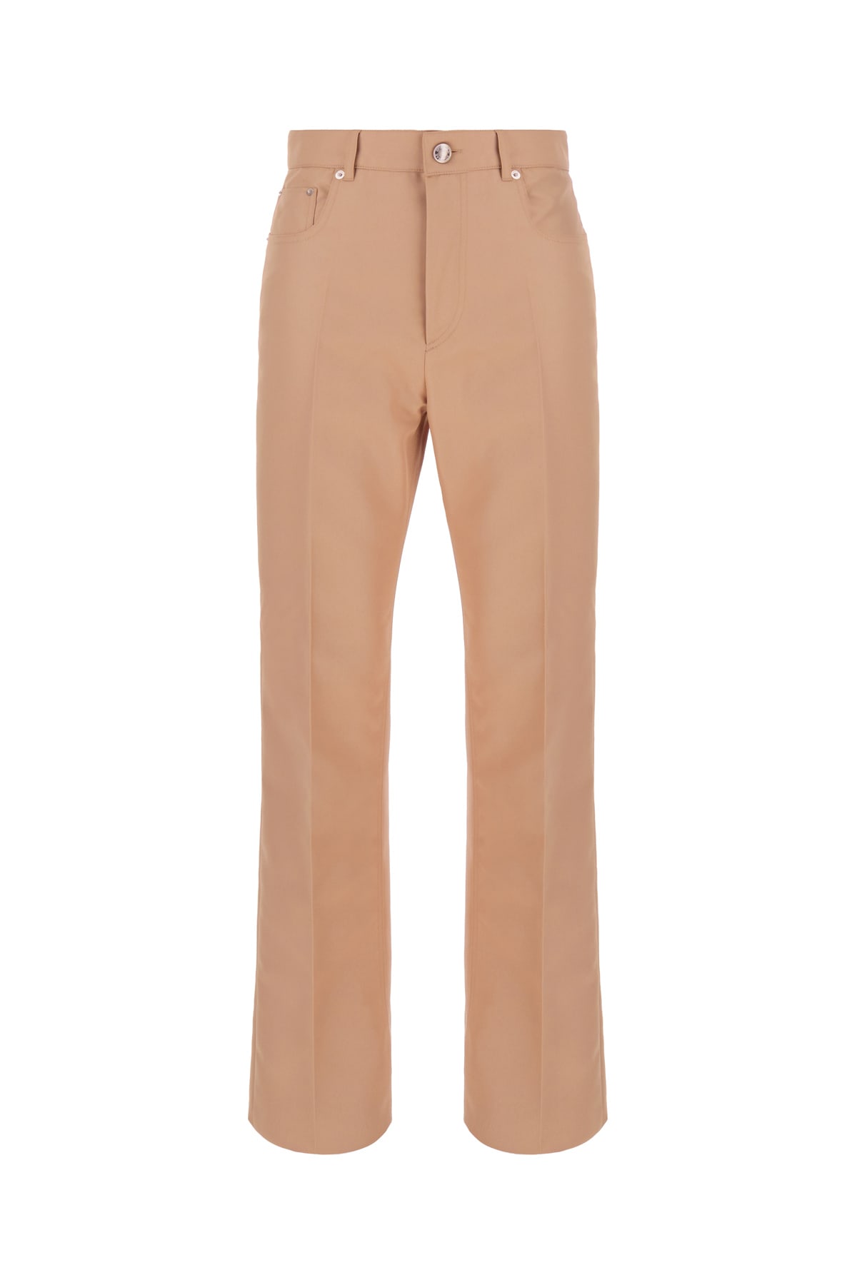 SPORTMAX SKIN PINK POLYESTER CHINO PANT 