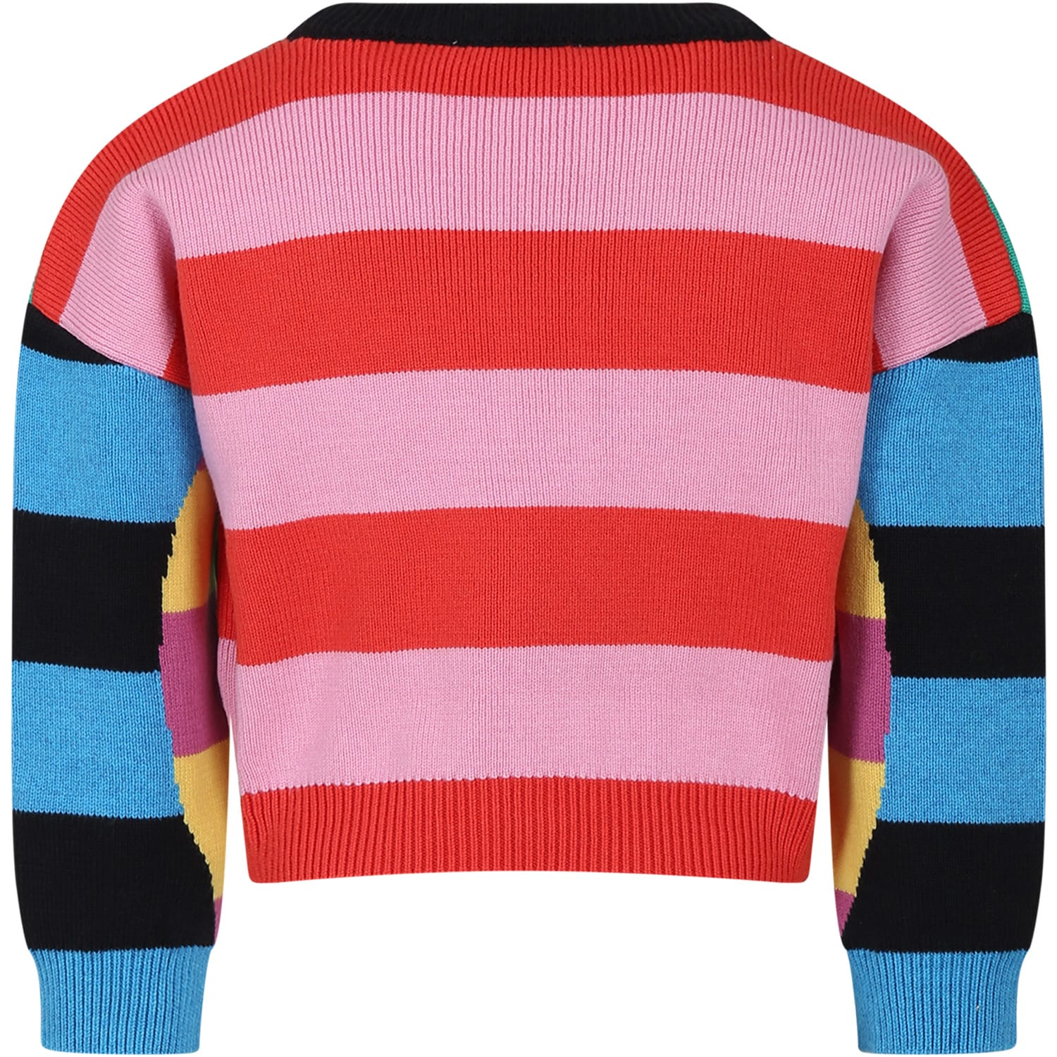 Shop Stella Mccartney Multicolor Sweater For Girl In Colourful