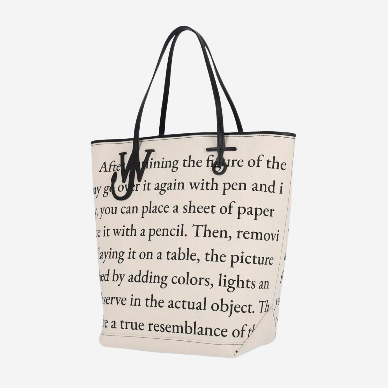 Jw Anderson J. W. Anderson Cotton Blend Anchor Shopping Bag
