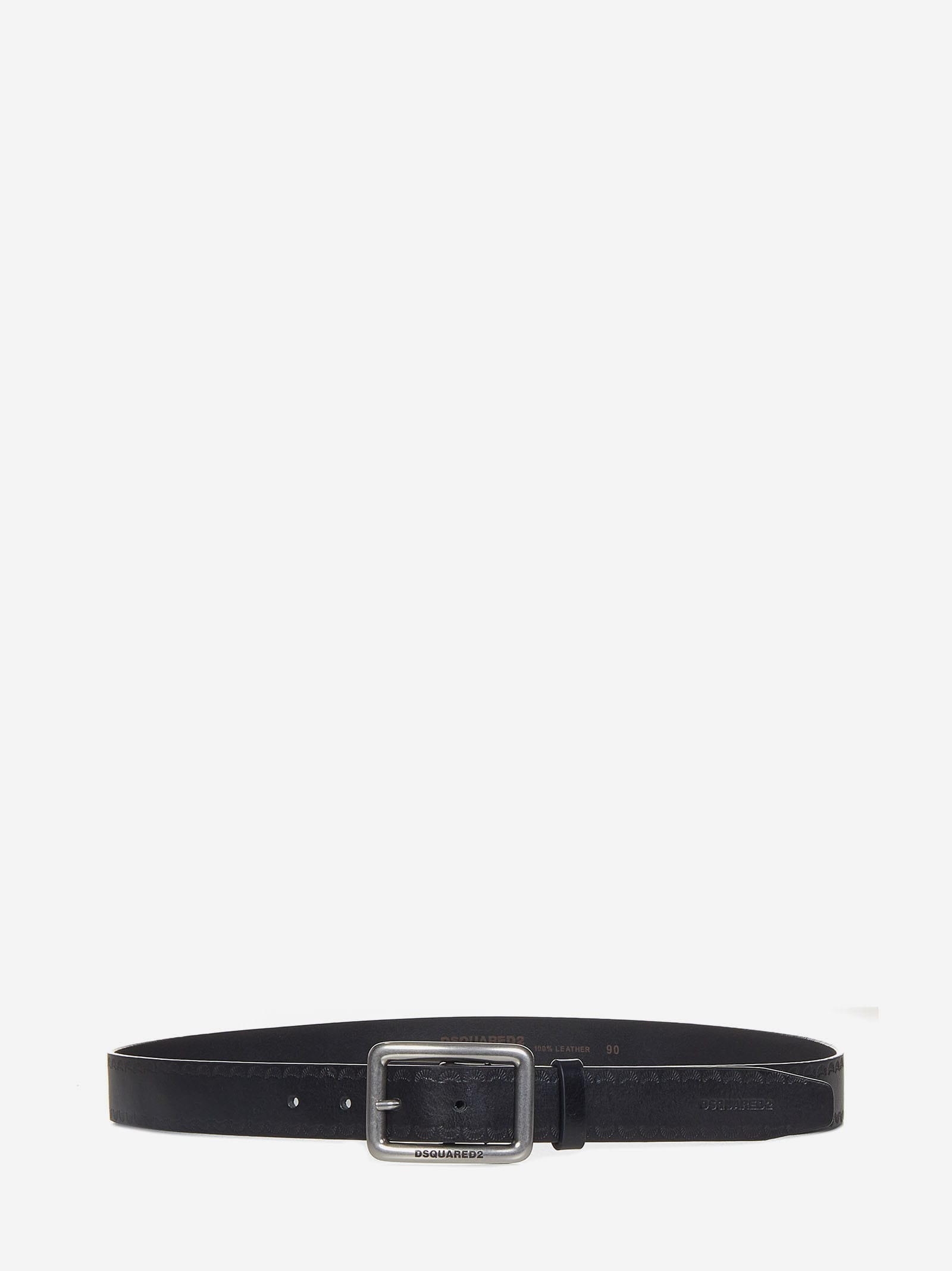 Shop Dsquared2 Belt In Nero