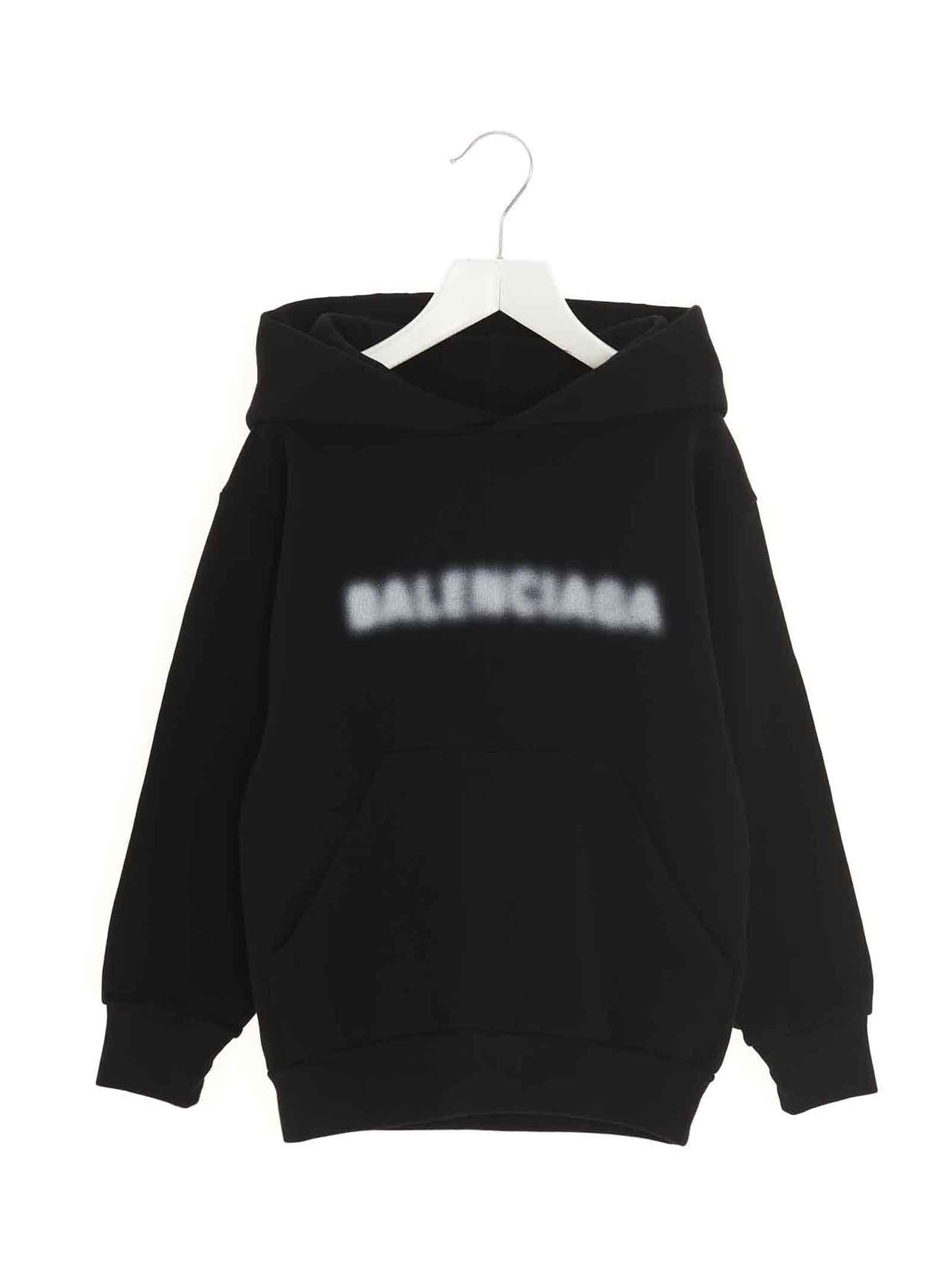Balenciaga Blurry Logo Hoodie