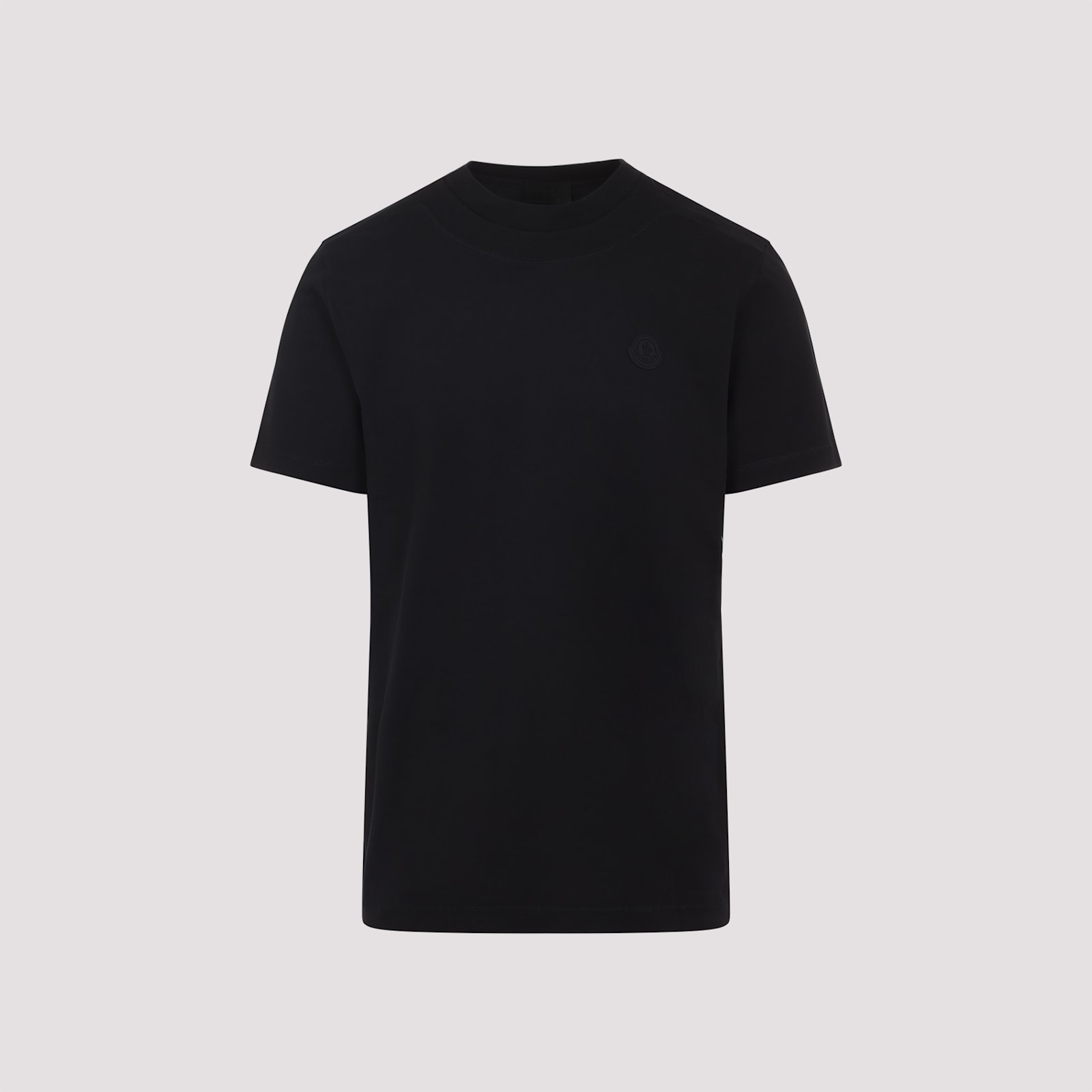 Moncler Short Sleeves T-shirt In Black