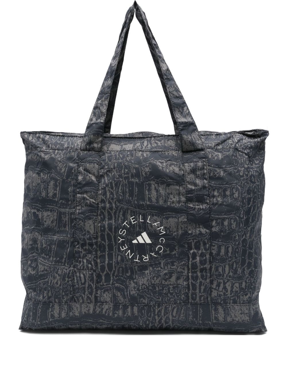 Adidas By Stella Mccartney Logo Tote Bag In Black