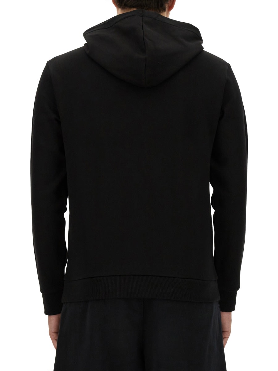 Shop Hugo Boss Sweatshirt With Logo In Black