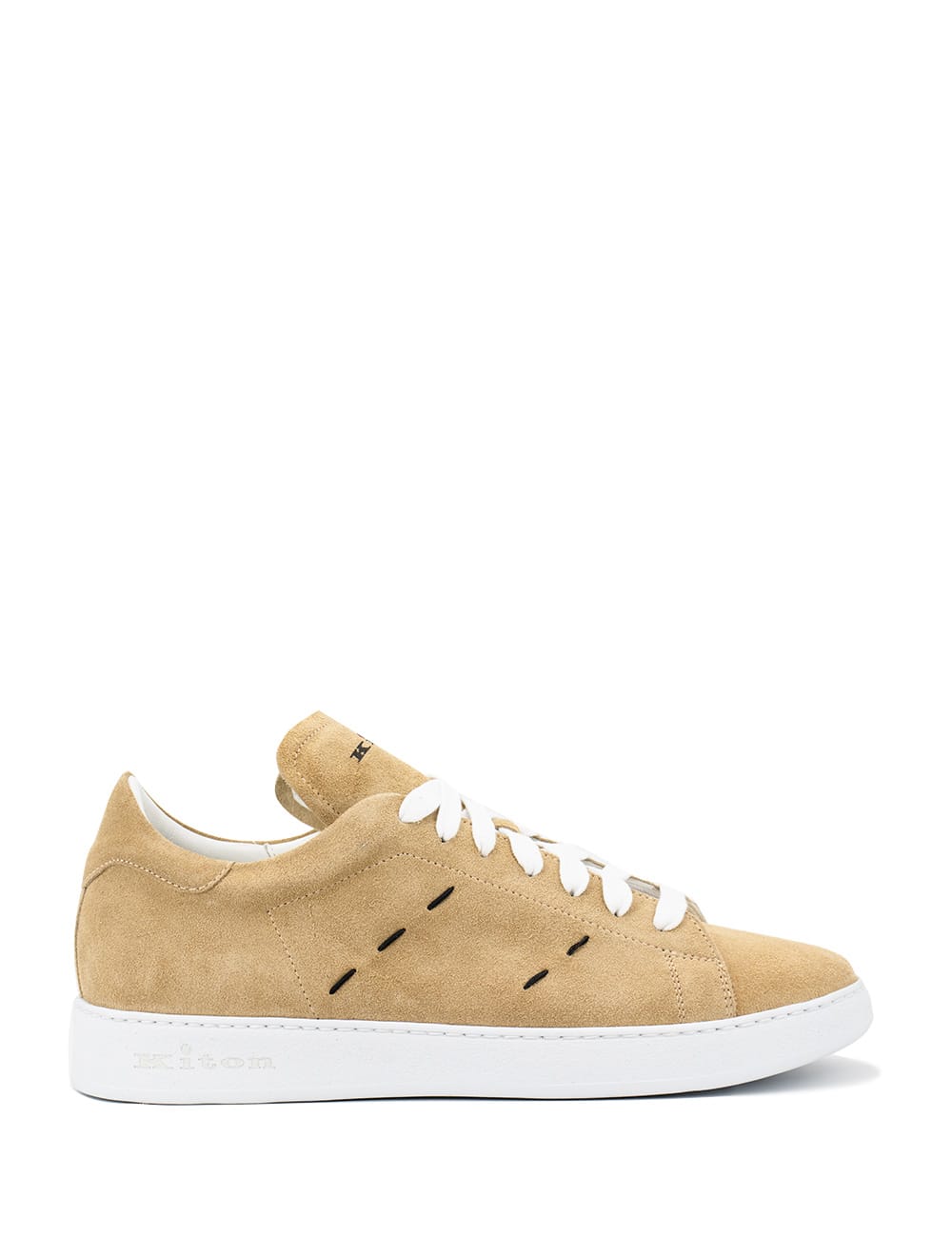 Shop Kiton Sneakers In Burned