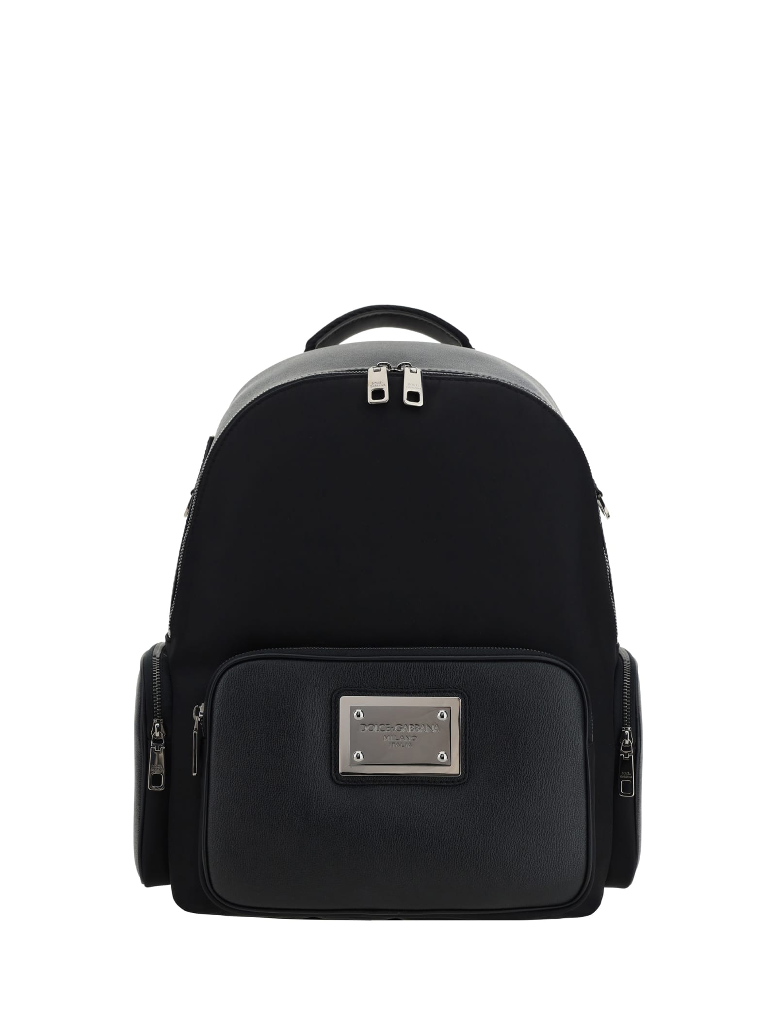 Shop Dolce & Gabbana Backpack In Nero/nero