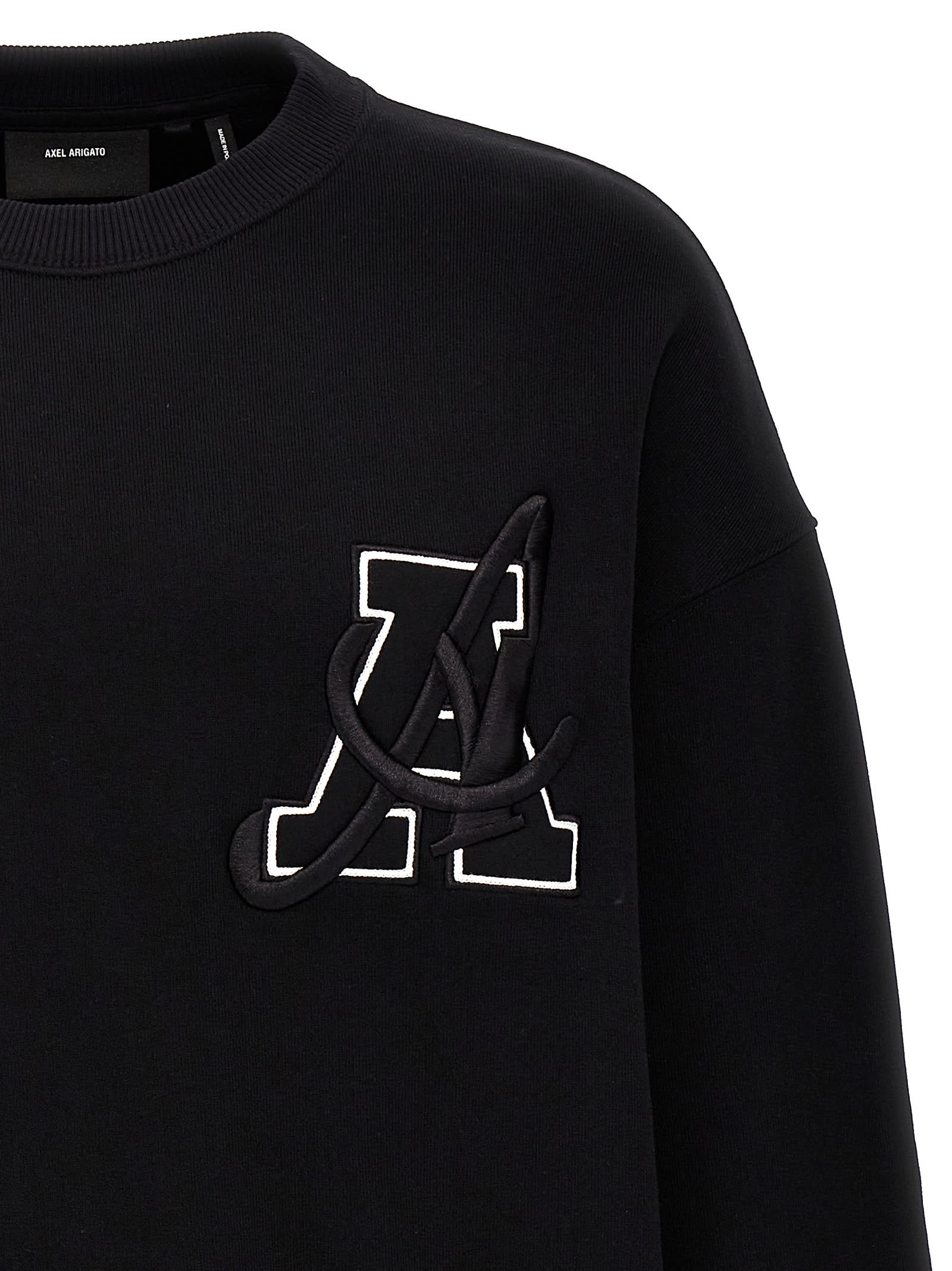 Shop Axel Arigato Hart Sweatshirt In Black