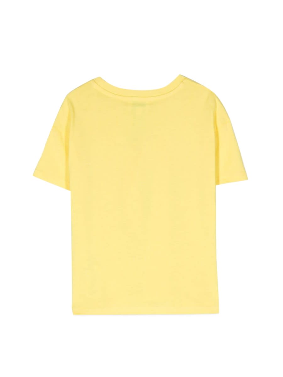 Shop Kenzo Mc Logo T-shirt In Yellow