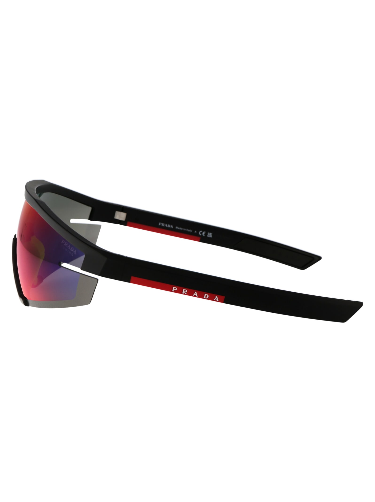 Shop Prada 0ps 03zs Sunglasses In 1bo10a Matte Black