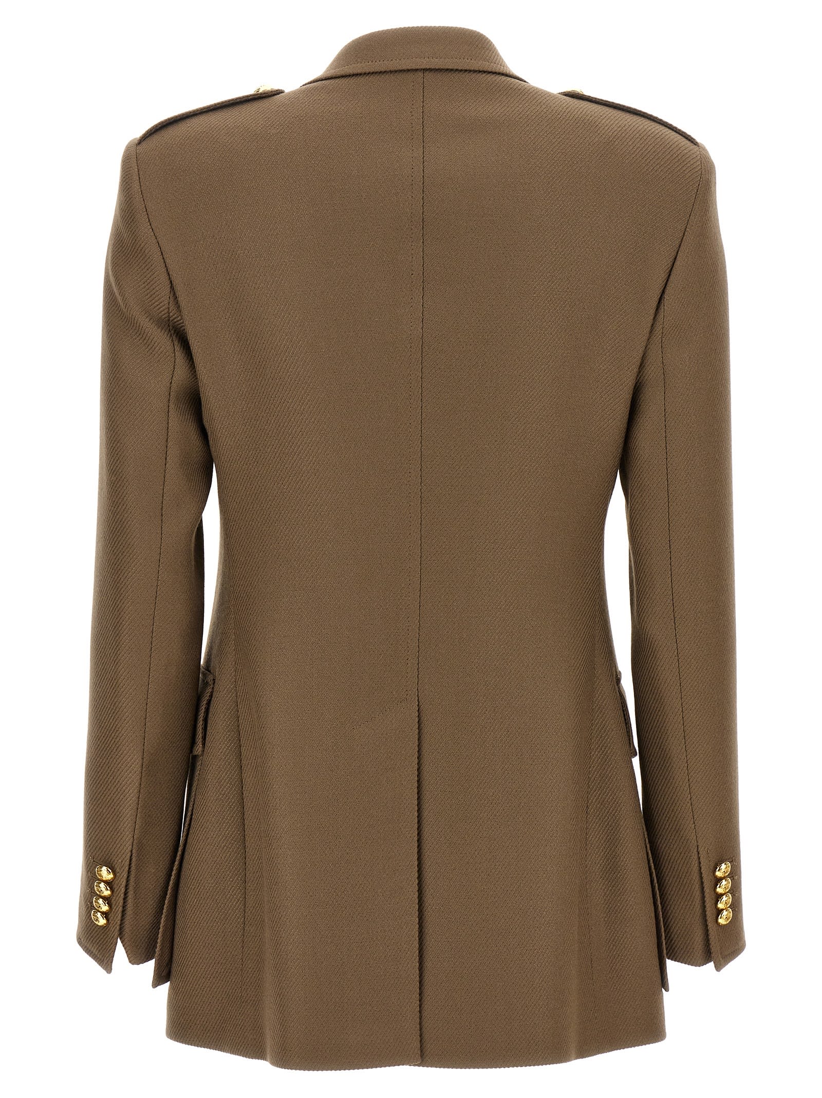 Shop Tagliatore One-breasted Jacket In Brown