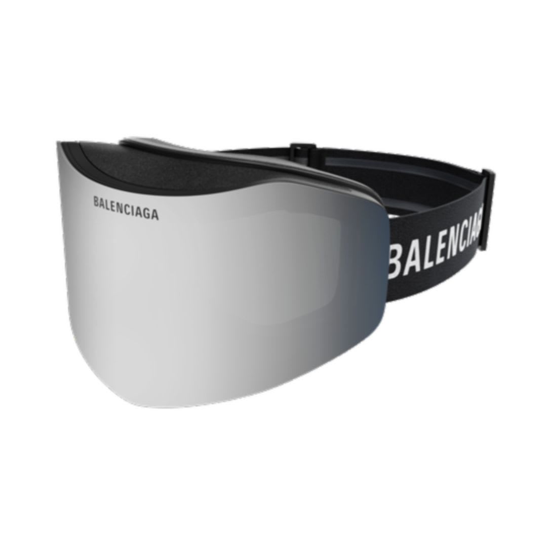 Balenciaga Bb0379s002 -black-black-silver In Gray