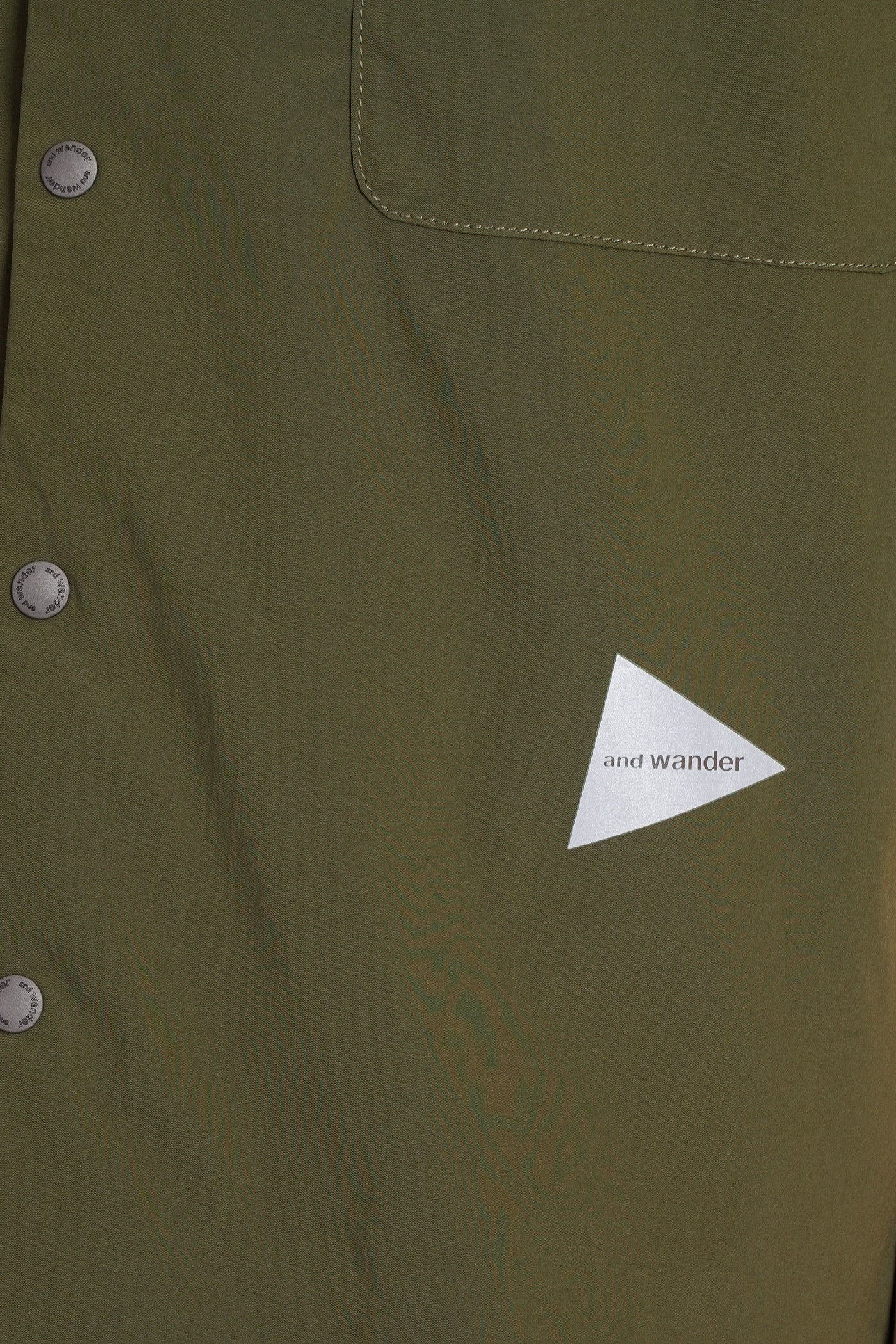 Shop And Wander Shirt In Green Polyester