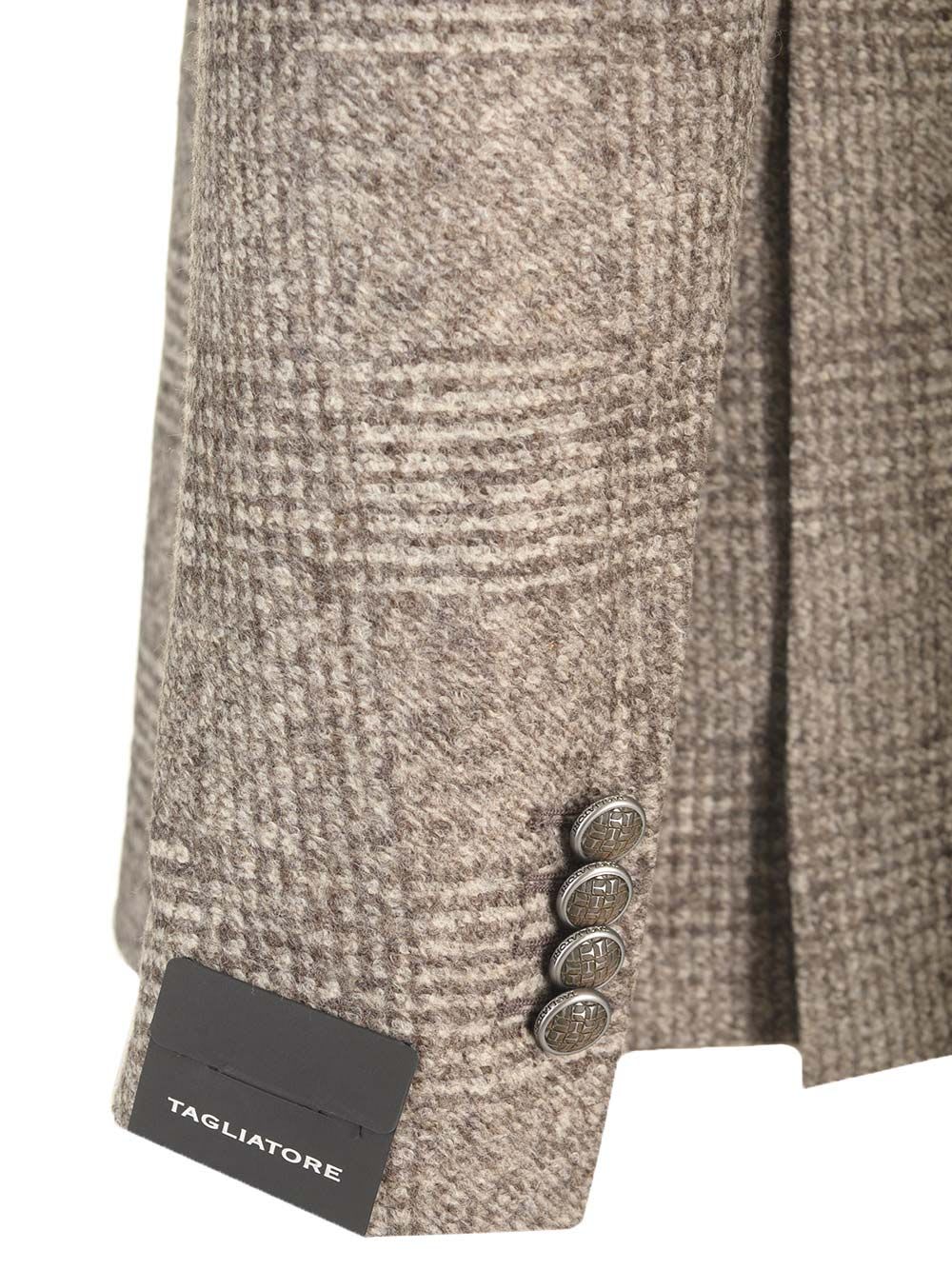 Shop Tagliatore Montecarlo Blazer In Brown