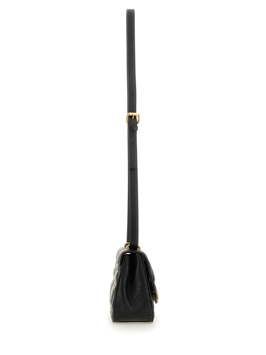 Shop Vivienne Westwood Shoulder Bag Linda In Black