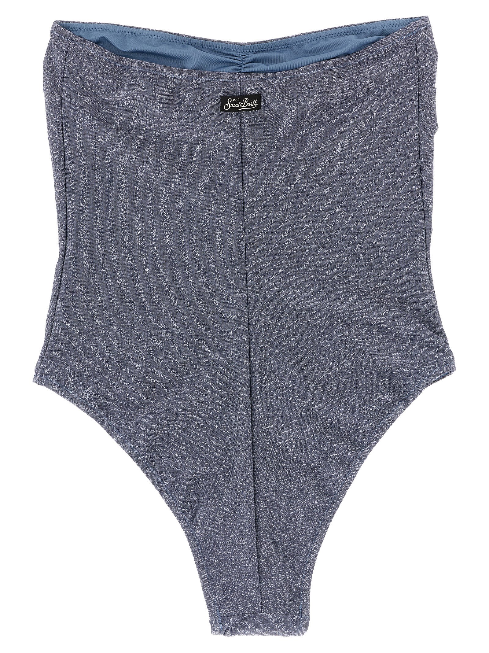 Mc2 Saint Barth Soleil One-piece Swimsuit In Gray