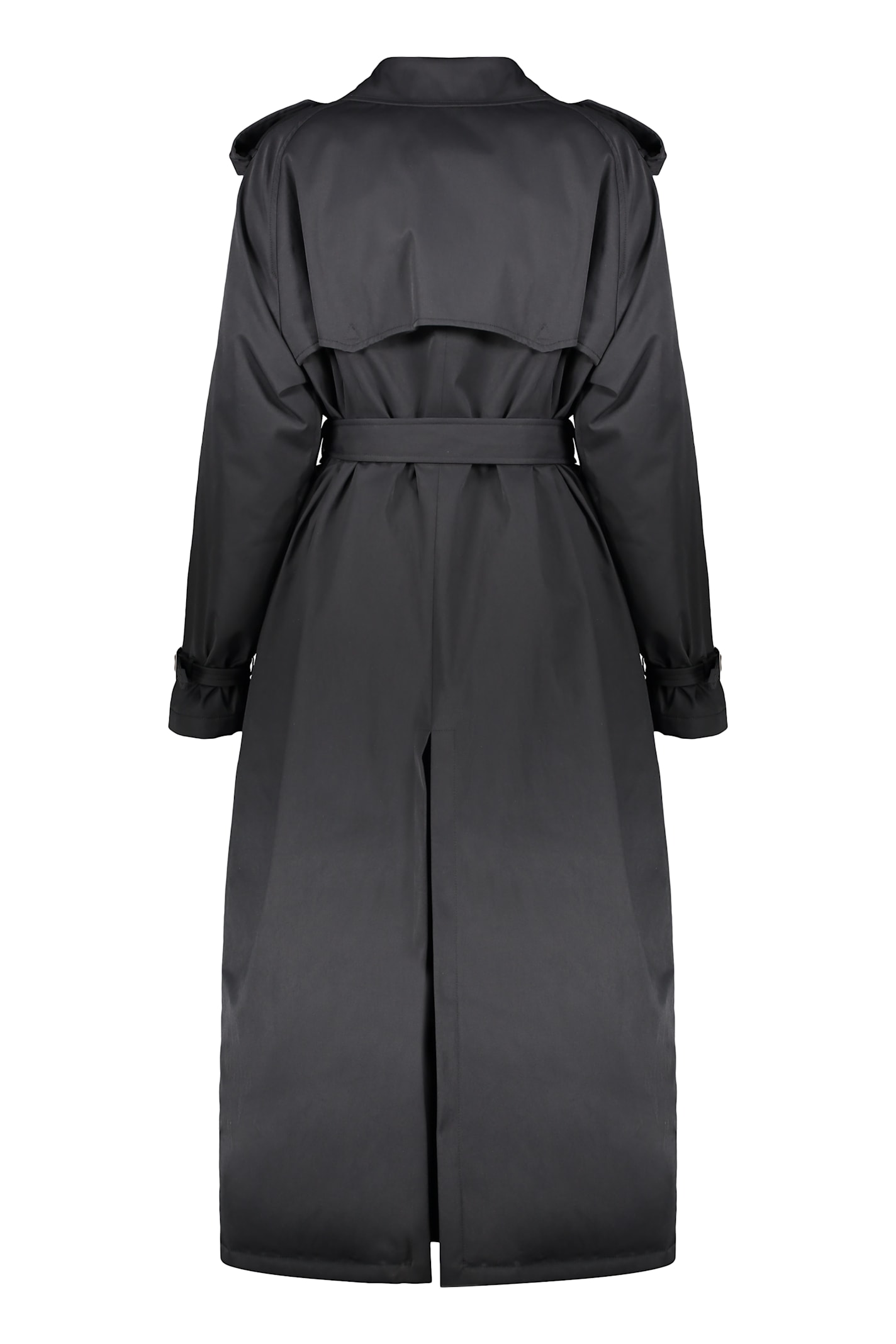 Herno Padded Trench Coat In Black