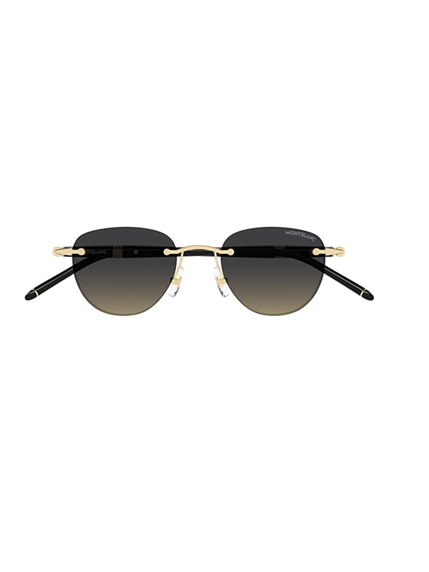 Montblanc Mb0412s Sunglasses In Gold